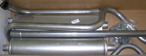 Avgassystem komplett PV544 1962-66