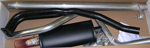 Avgassystem 2" Simons Volvo Amazon Sedan 1967-70