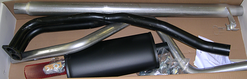 Avgassystem 2" SimonsVolvo Amazon Combi 1967-