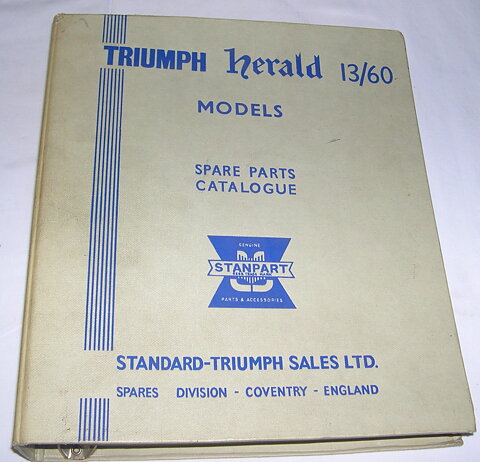 Reservdelskatalog Triumph 13/60