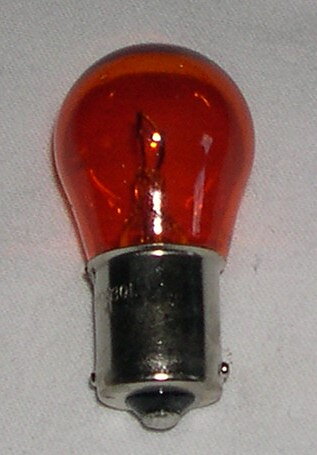 Glödlampa 12V-21W Gul glob