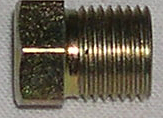 Bromsrörsnippel 7/16"x24 UNF