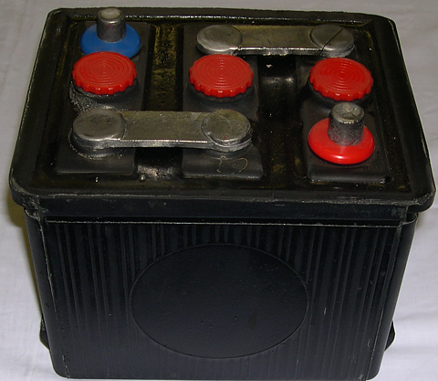 Batteri 6V-77amp.