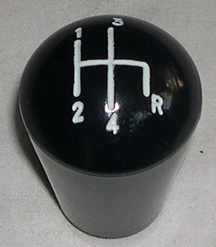 Knopp växelspak