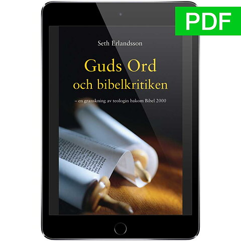 Guds ord och bibelkritiken / Seth Erlandsson / PDF