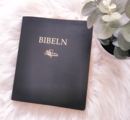 Svenska Folkbibeln 2015 Anteckningsbibel, svart cabraskinn
