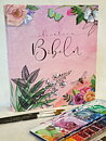 Svenska Folkbibeln 2015  Kreativ Bibel, rosa hårdpärm