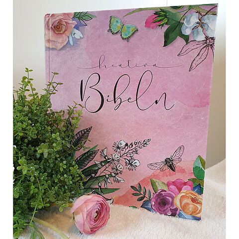 Svenska Folkbibeln 2015  Kreativ Bibel, rosa hårdpärm