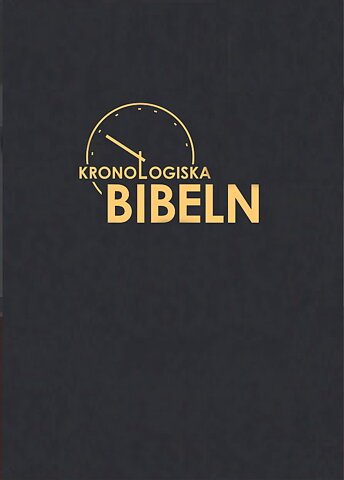 Kronologiska Bibeln, svart cabraskinn
