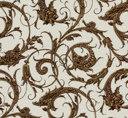 Draktapeten, light grey/brown