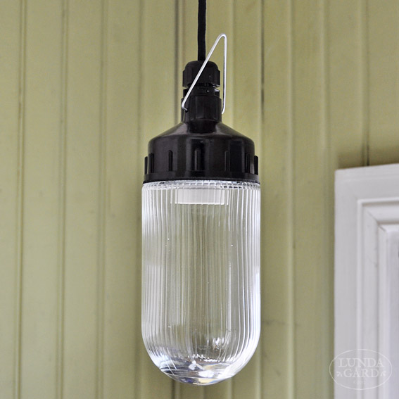 Taklampa "Pressed glass"