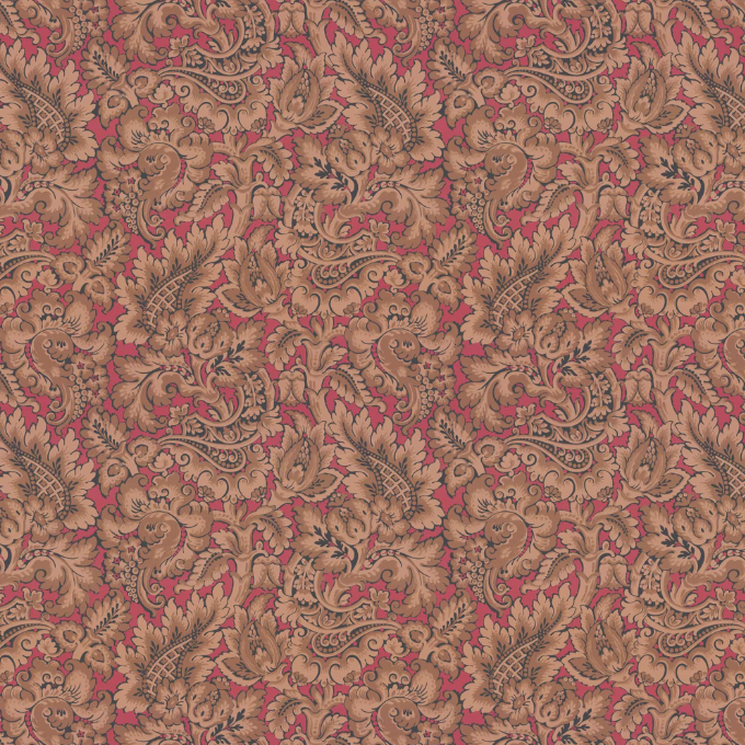 Kashmir, brown/red