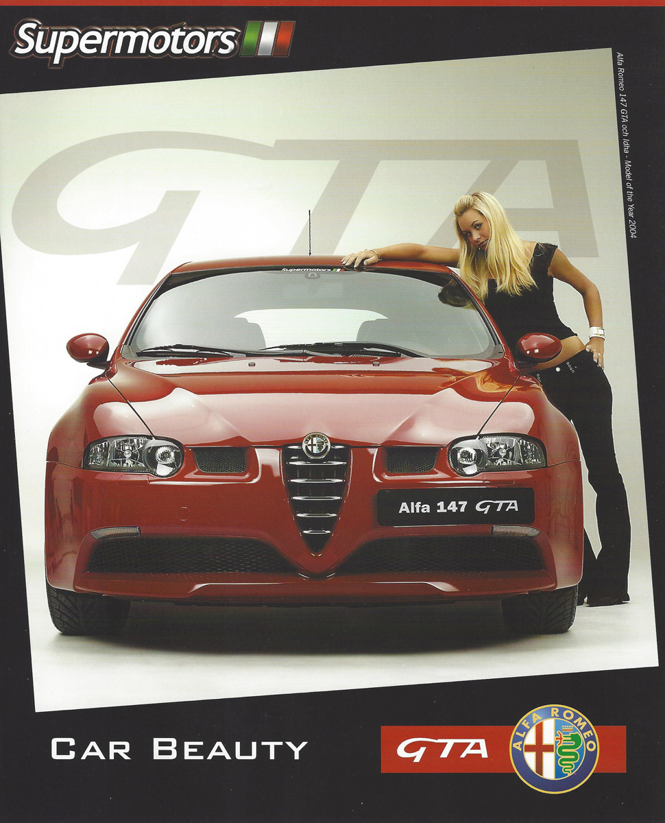 Alfa Romeo broschyr 2003-2004