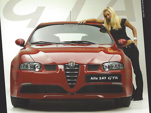 Alfa Romeo broschyr 2003-2004