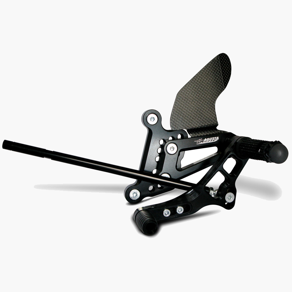 Footrest Pista kit adjustable, reverso