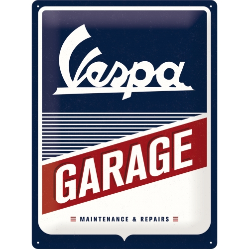 Vespa Garage sign - Supermotors