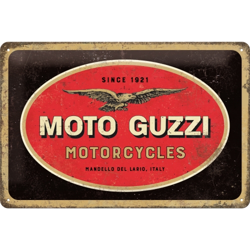 Moto Guzzi Garage-skylt - Supermotors