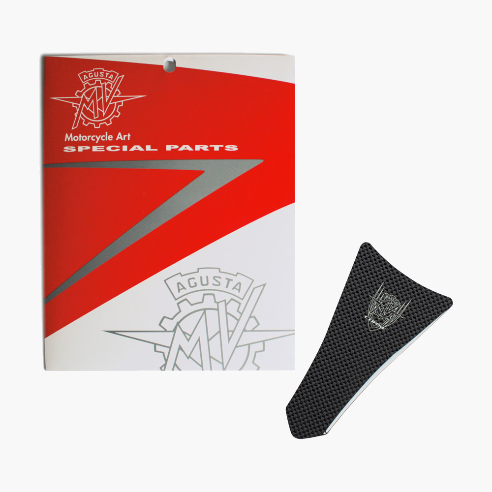 Fuel tank pad carbon look