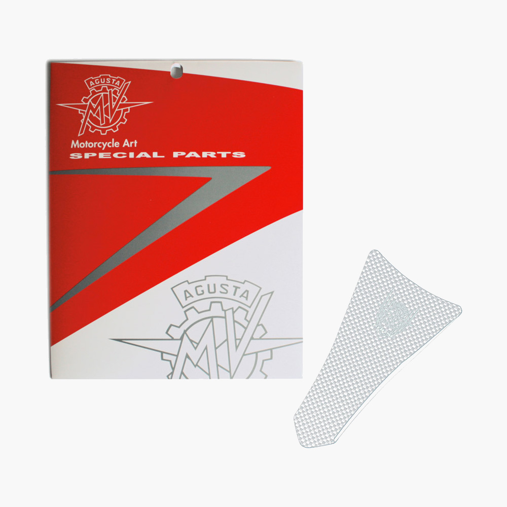 Fuel tank pad transparant look