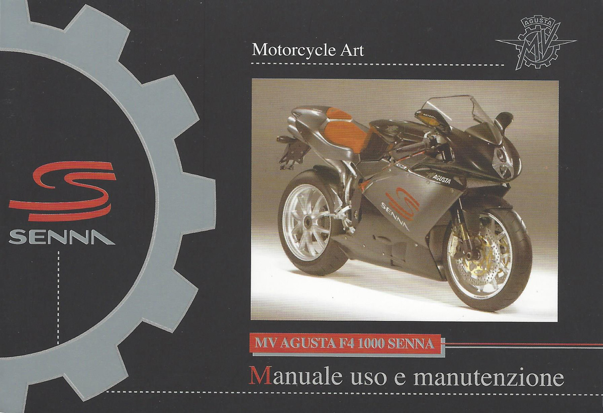 MV Agusta Ägarhandbok F4 1000 Senna