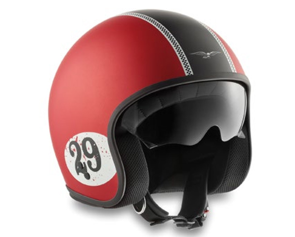 CASCO RACING 29 Rosso - Moto Guzzi