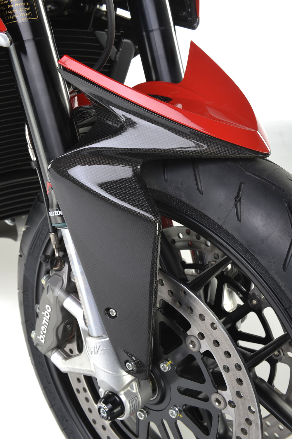 Front fender red