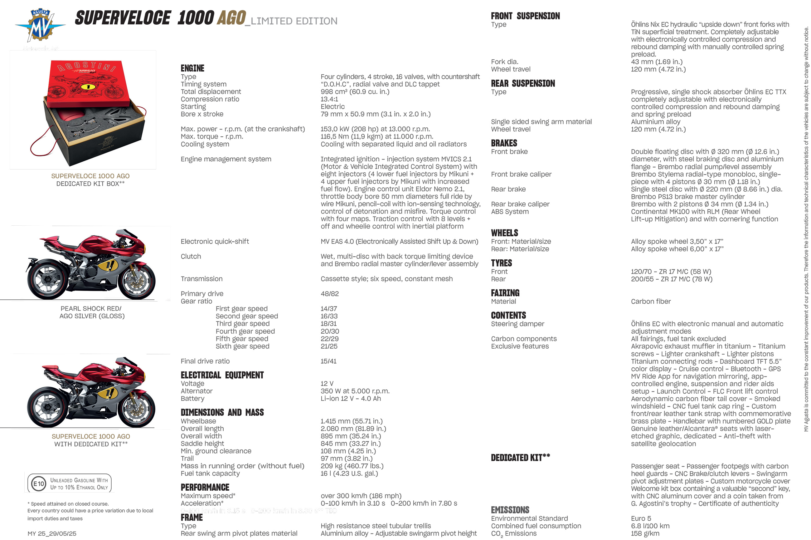 Juni 2025: MV Agusta Superveloce 1000 Ago! - 10