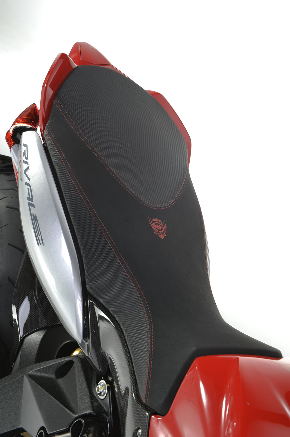 Seat rider/passenger, black