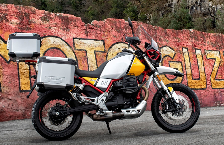 Toppväska alu - Moto Guzzi - 3