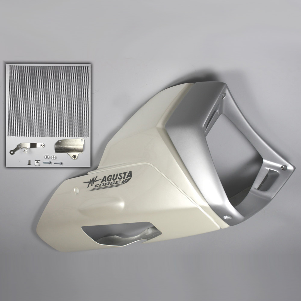 Lower fairing pearl white
