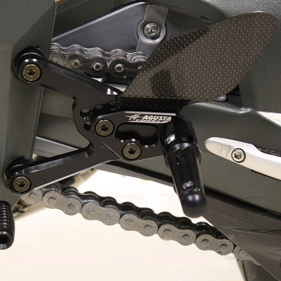 Adjustable Footrests "Strada" black