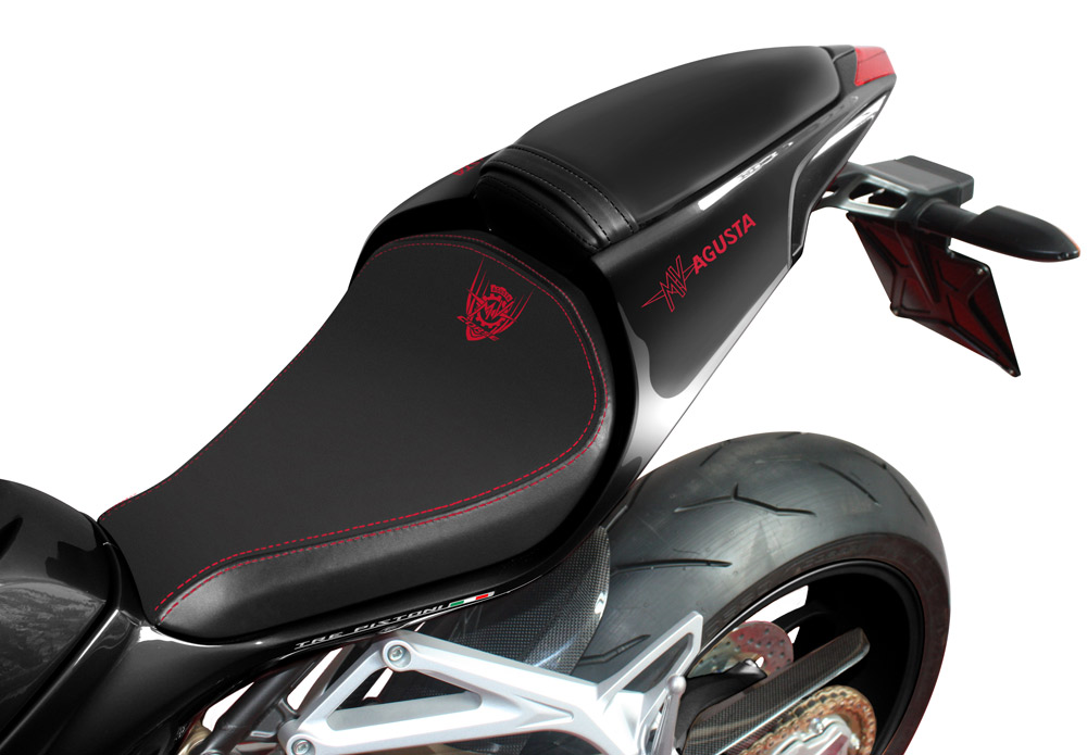Seat rider black F3