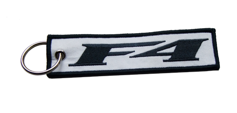 F4 key embroidered holder