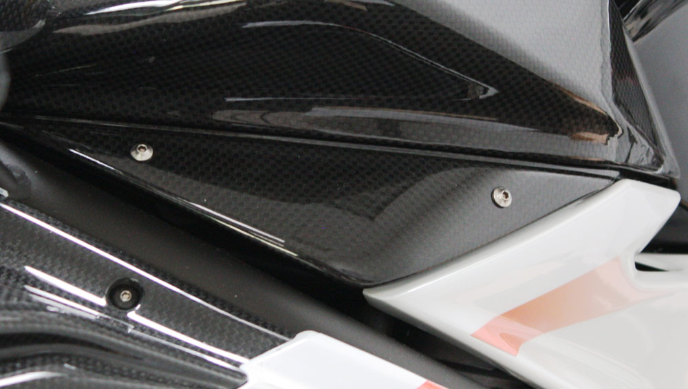 Air box cover left