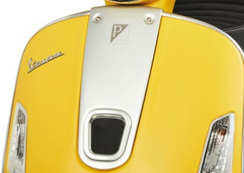 Steering cover alu - Vespa