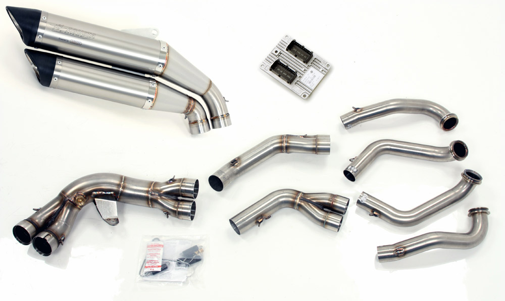 Full Inox exhaust system Brutale - MV Agusta Corse