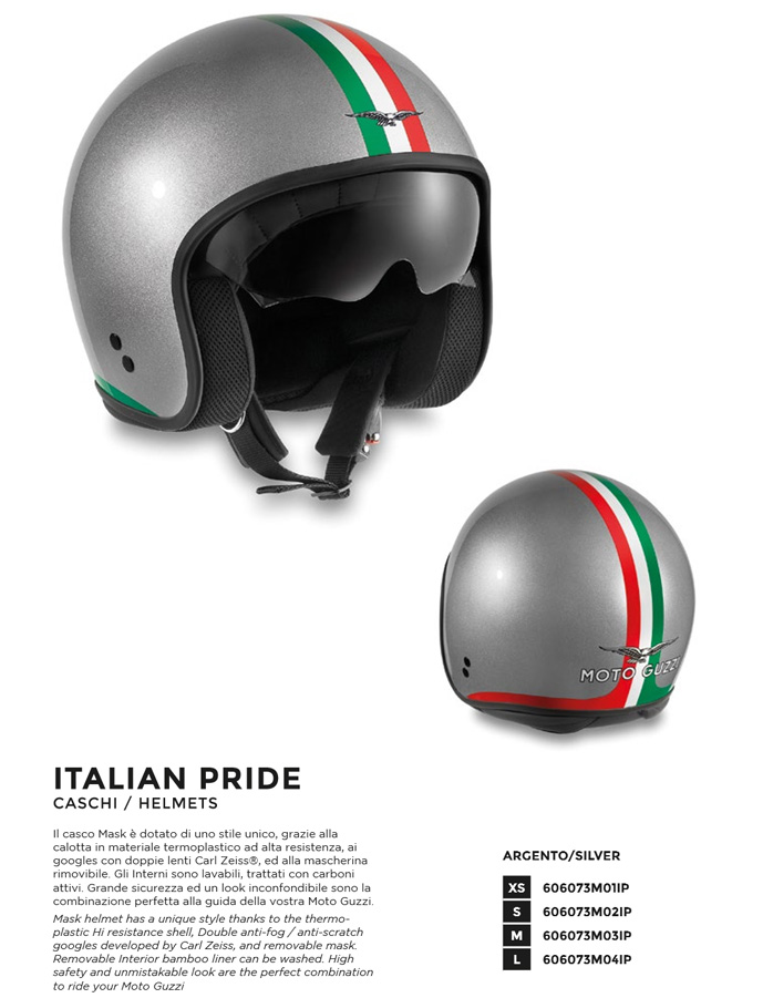 CASCO ITALIAN PRIDE - Moto Guzzi - 2