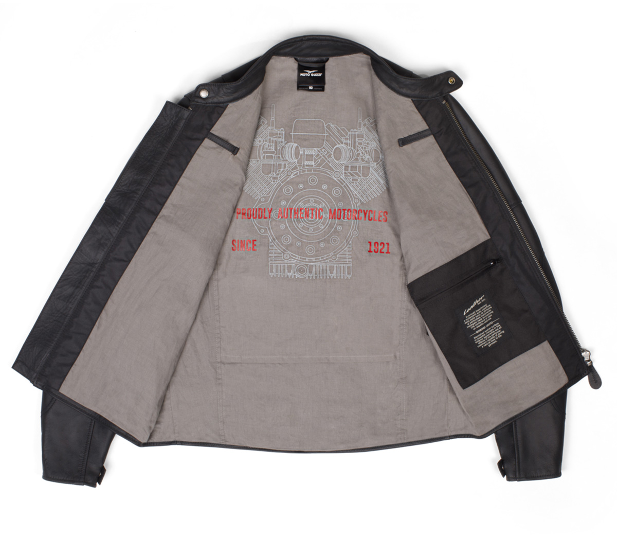 Skinnjacka Moto Guzzi moto guzzi skinnjacka