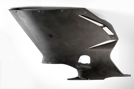 Left side panel fairing "Strada"