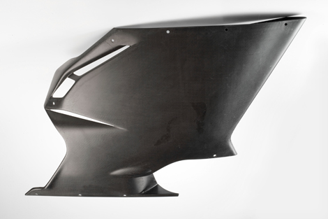Right side panel fairing "Strada"