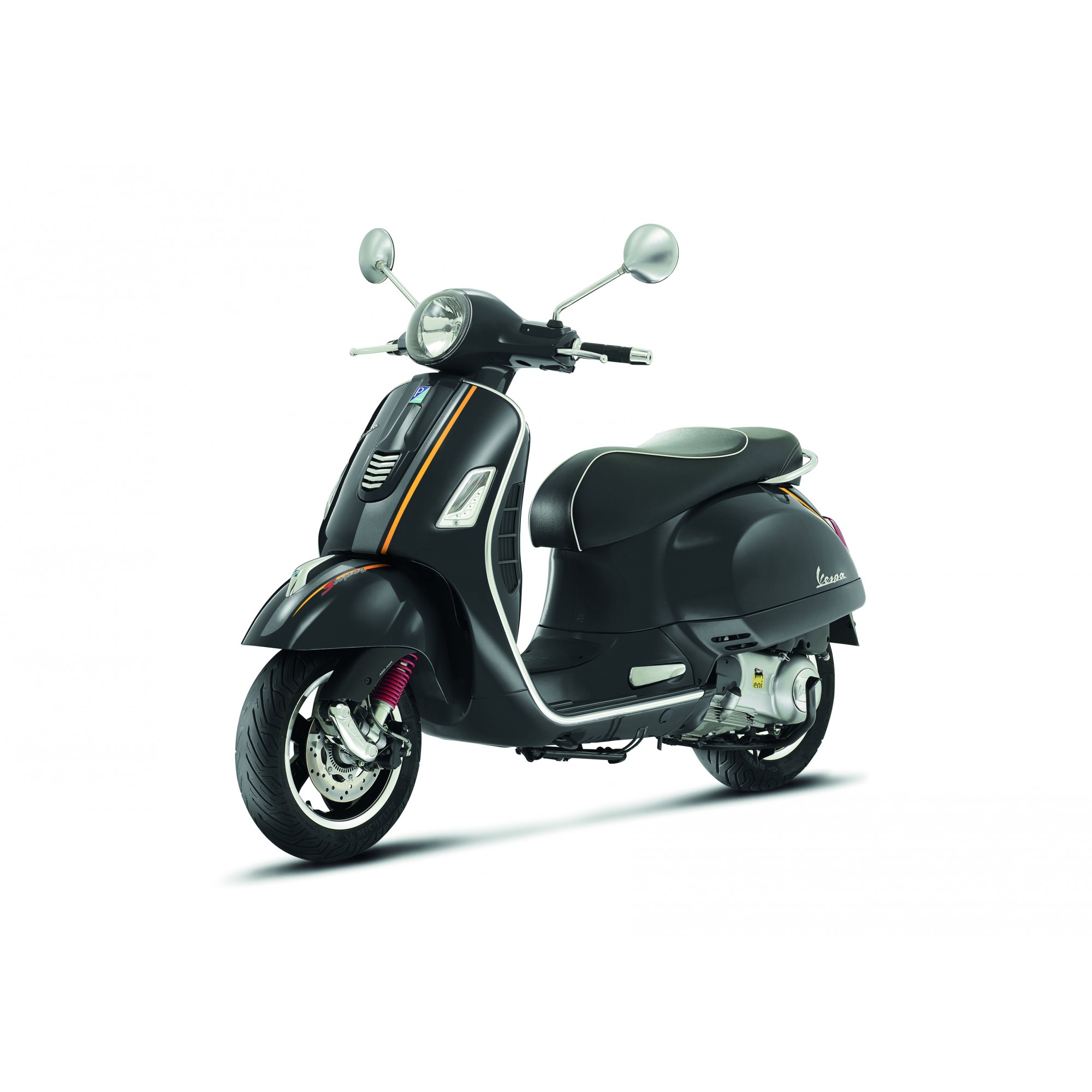 Sportdekalkit grått-orange - Vespa