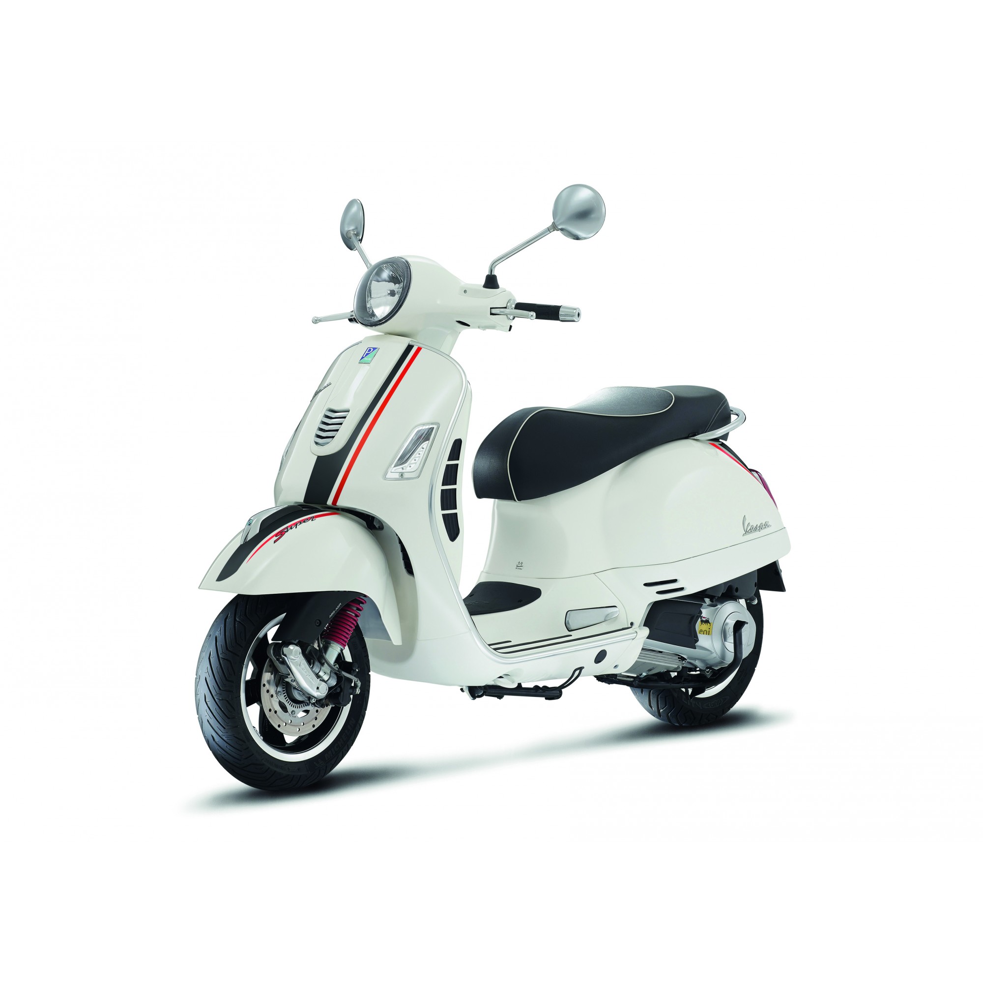 Sportdekalkit svart-röd - Vespa