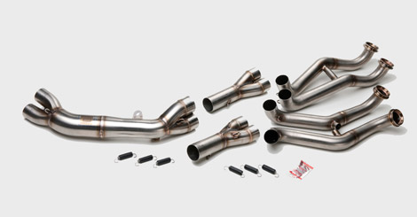 Inox manifolds MV Agusta F4 -2009 - MV Agusta Corse