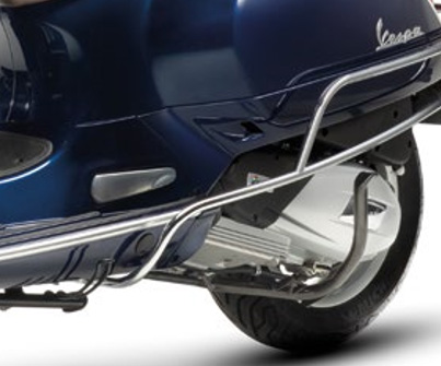 Kromsidoskydd bak - Vespa