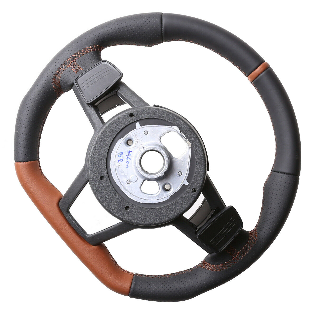 CKM Cars Design Sport Steering wheel in custom leather/Alcantara