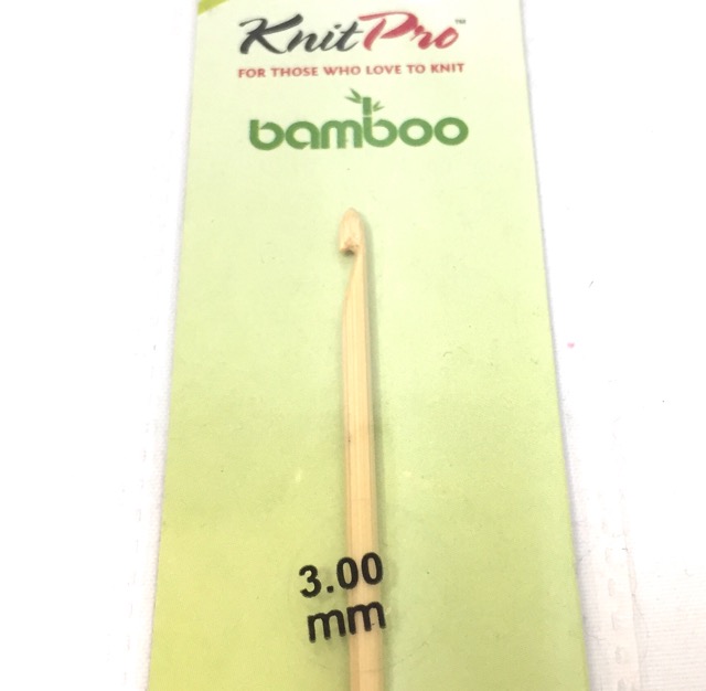 Utbytbar kroknål av bambu från KnitPro - 10