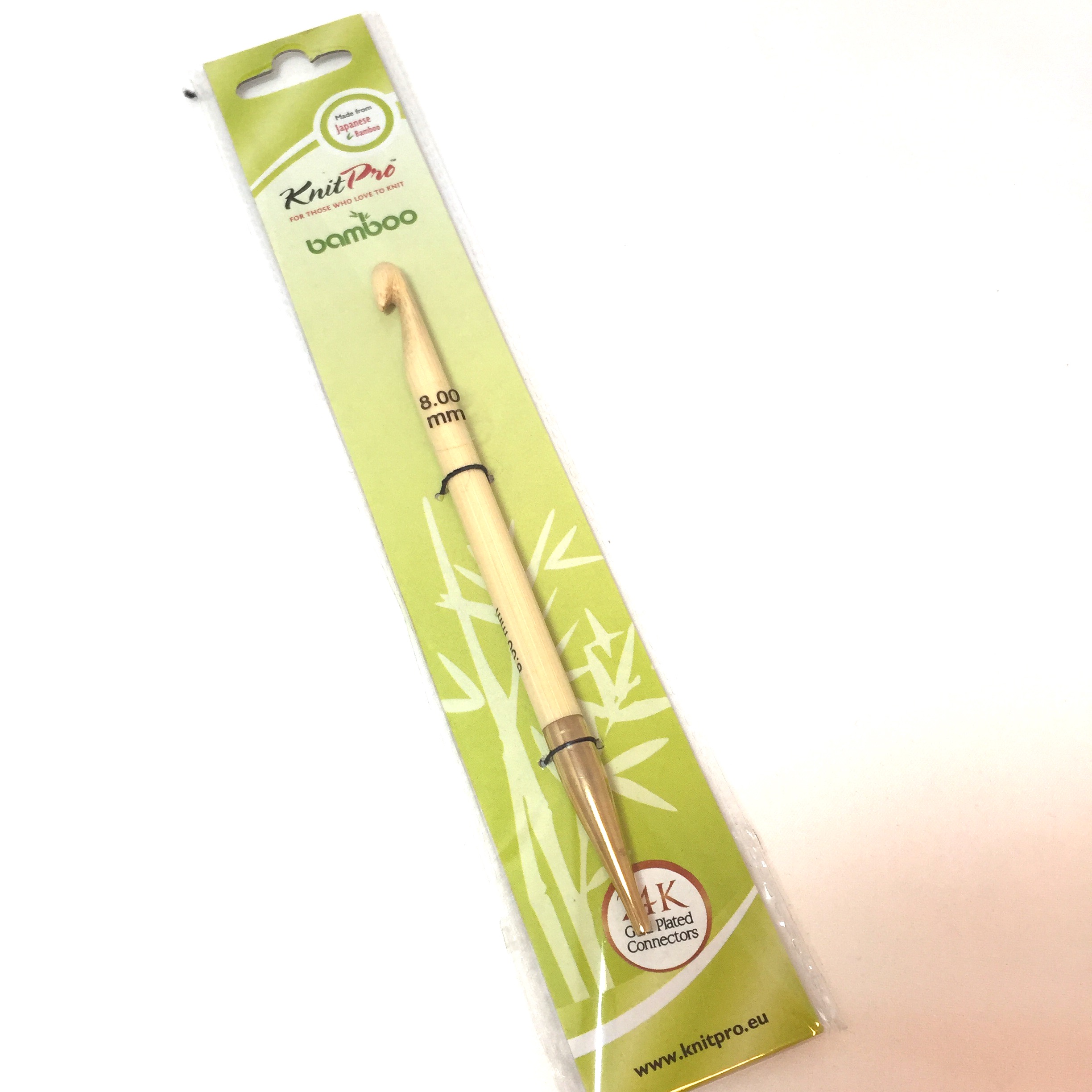 Bamboo interchangable Tunisian Crochet hooks KnitPro - 9