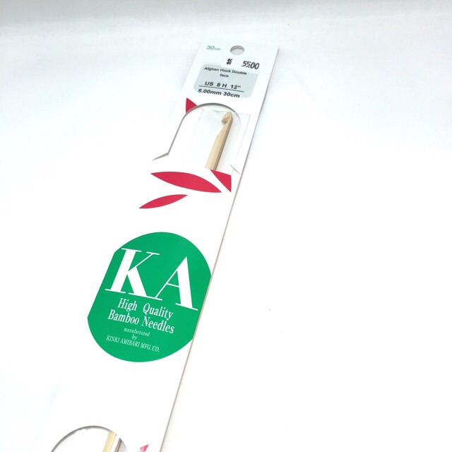 Bambu dubbel kroknål 30 cm
