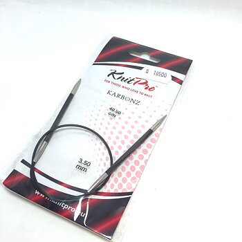 Karbonz Circular Needles 40 cm 2 - 3,25 mm