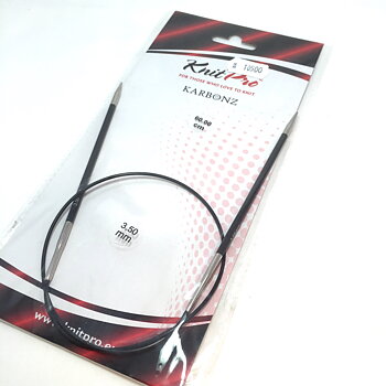 Karbonz Circular Needles 60 cm 2 - 3,25 mm